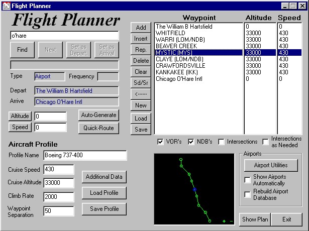 flight planning software for windows